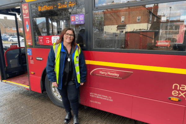 No.11 bus named in honour of Harry Moseley