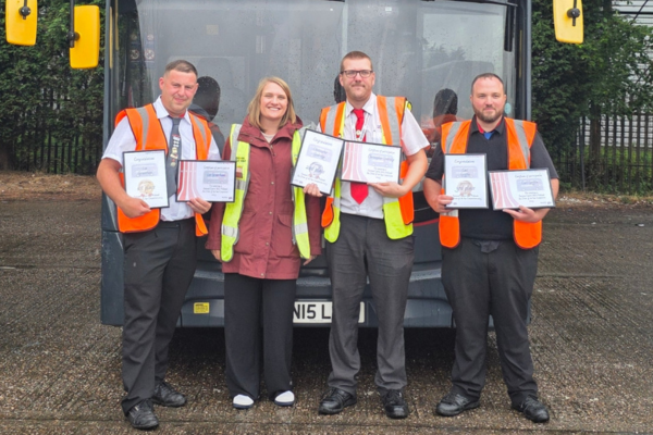National Express West Midlands bus drivers through to UK driving competition